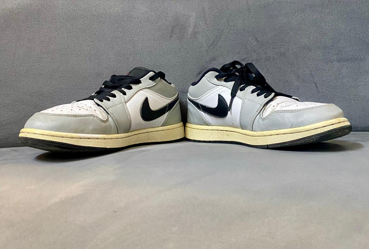 NIKE AIR JORDAN 1 LOW LIGHT SMOKE GREY☠️