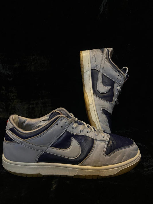 NIKE DUNK LOW COLLEGE NAVY GREY☠️