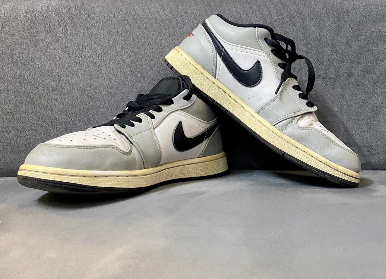 NIKE AIR JORDAN 1 LOW LIGHT SMOKE GREY☠️